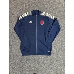 Rare Adidas St. Louis CITY SC Blue Training Jacket